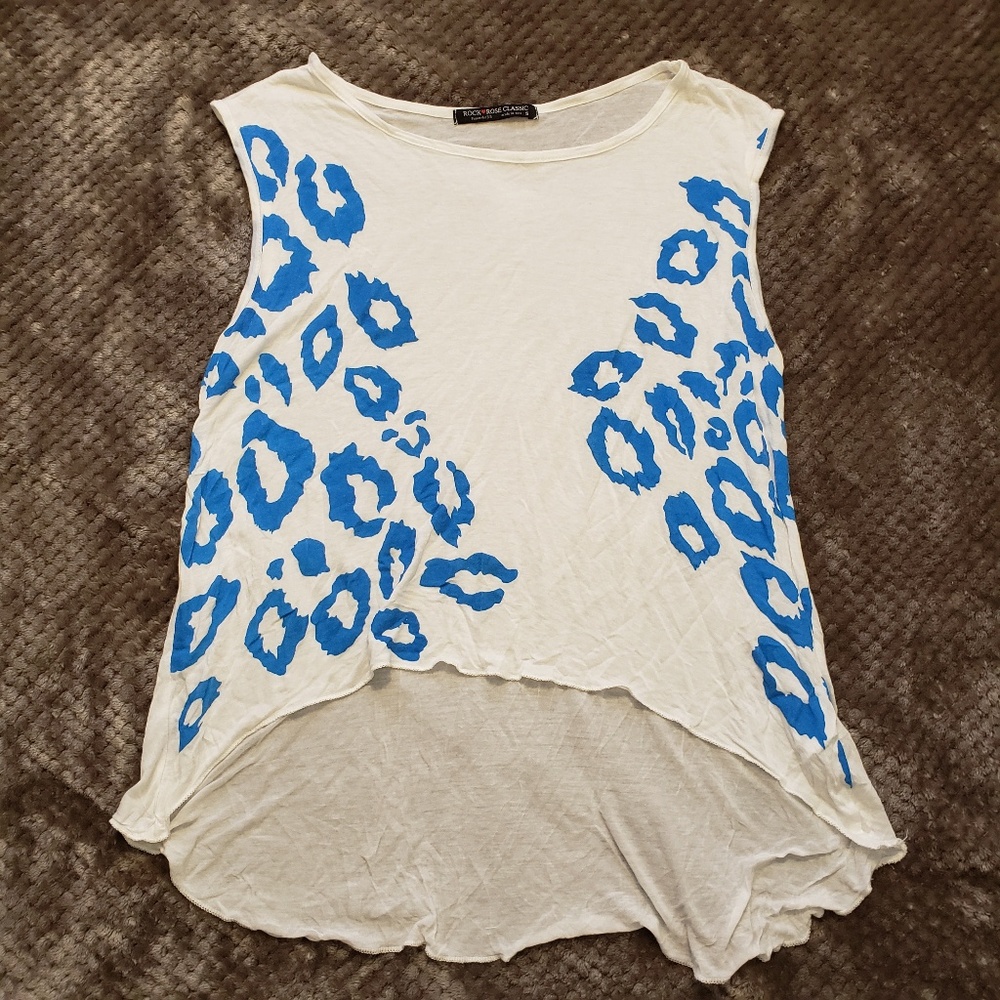 Rock Rose Classic print top